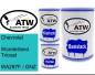 Preview: Chevrolet, Wonderland Tricoat, WA297F / GNZ: 500ml Lackdose + 500ml Klarlack + 250ml Härter - Set, von ATW Autoteile West.